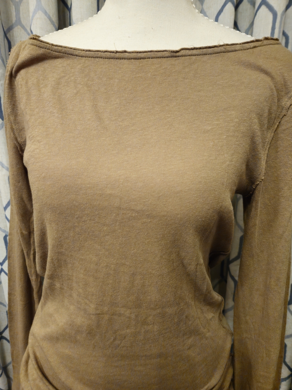 NWT Free People We The Free Most Loved Long Sleeve Tee - Size M Python Colorway - Picture 3 of 7